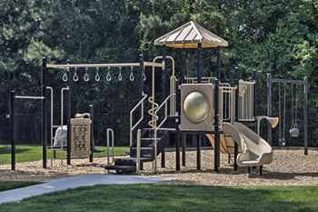 The playground is the perfect spot for some outdoor fun at Abberly Grove Apartment Homes, North Carolina, 27610